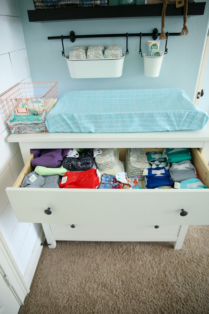 Master Bedroom with Nursery Nook | BabyRabies.com