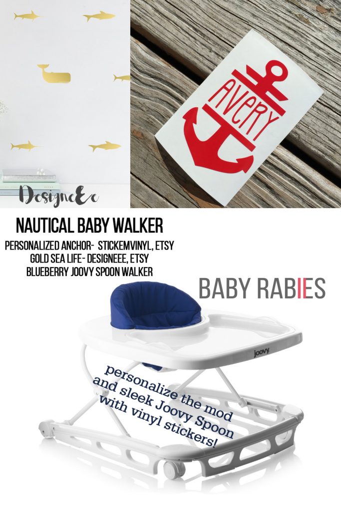 How To Personalize the Joovy Spoon baby walker | BabyRabies.com