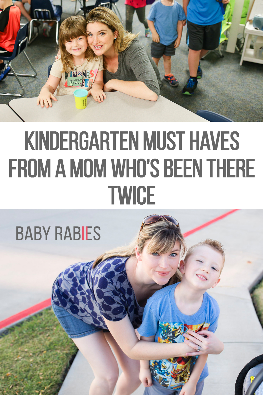 Kindergarten Must Haves From A Mom Who's Been There Twice